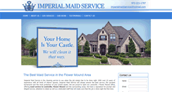 Desktop Screenshot of imperialmaidservice.com